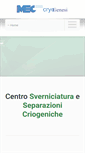 Mobile Screenshot of meccrios.it